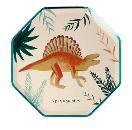 Meri Meri - 8 Pappteller "Königreich der Dinosaurier" Meri Meri - 8 Pappteller "Königreich der Dinosaurier"