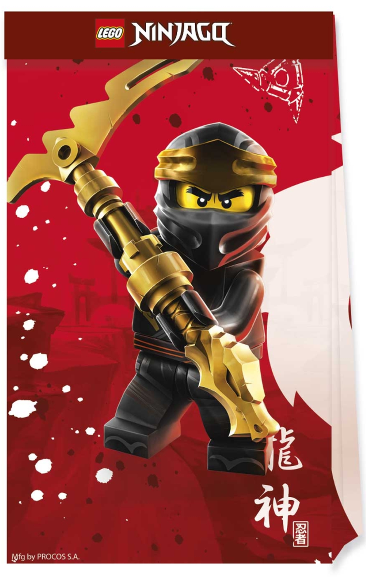 Ninjago - 4 Papiertütchen