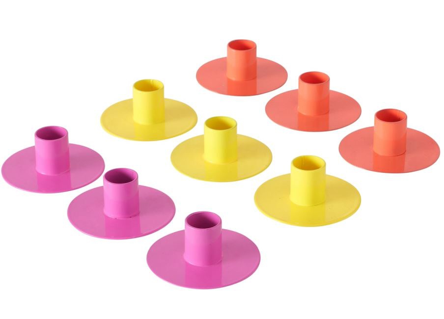 Kerzenhalter "Neon" Pink Kerzenhalter "Neon" Pink