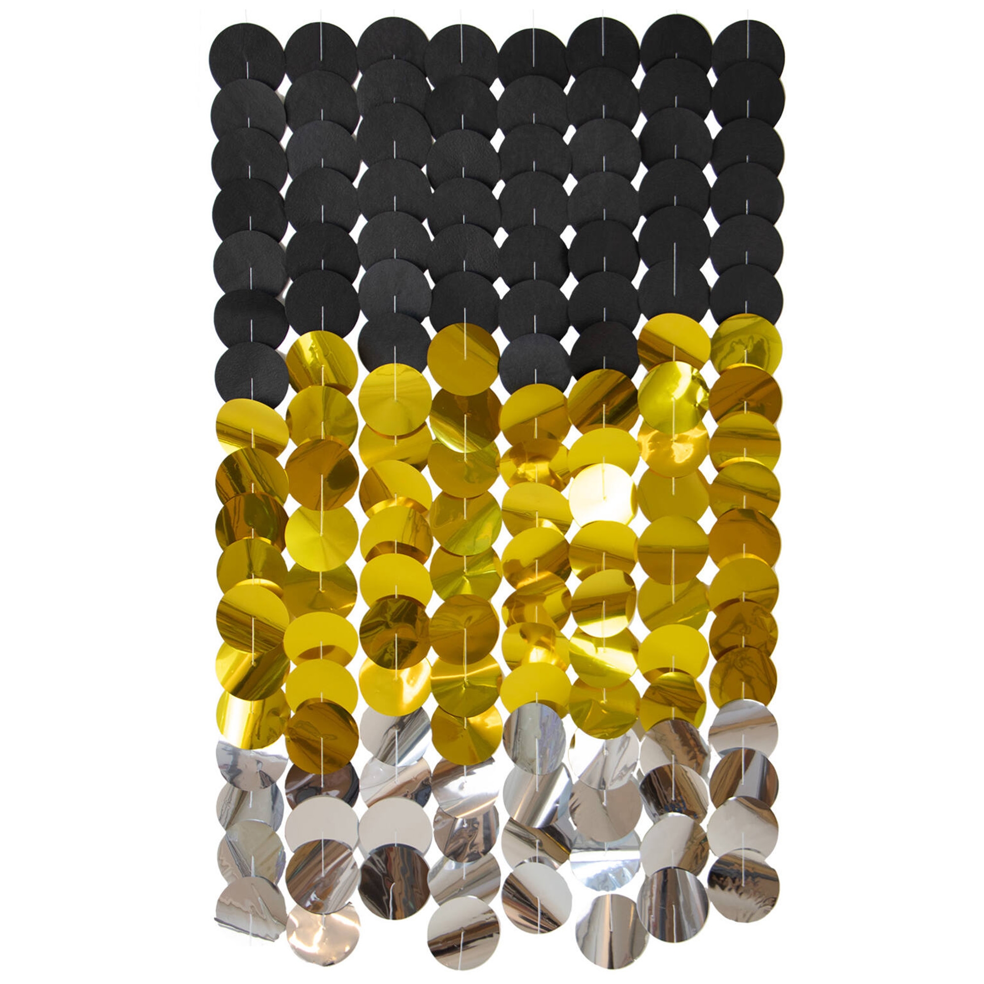 Backdrop "Schwarz & Gold" 80x170 cm Backdrop "Schwarz & Gold" 80x170 cm