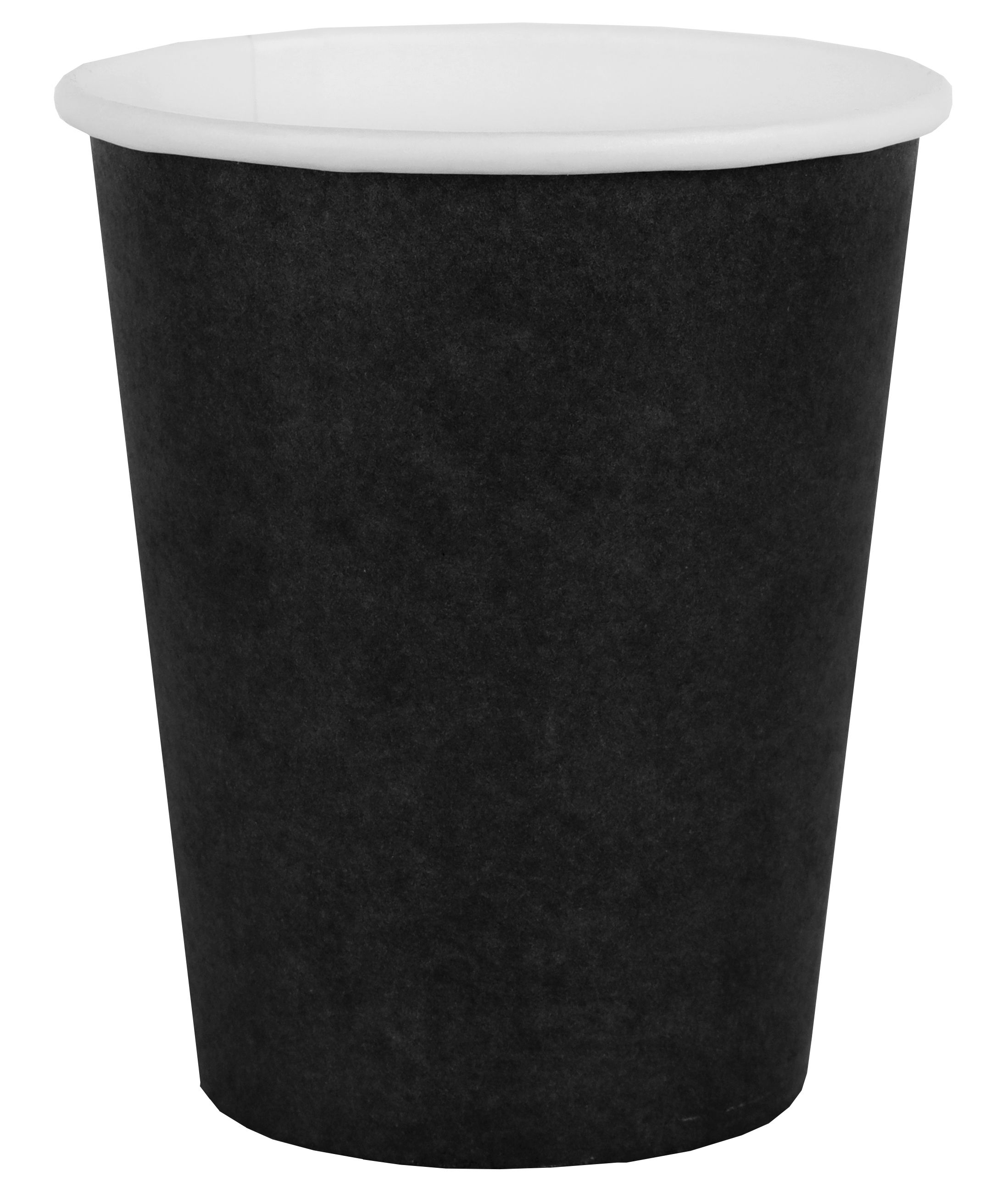 10 Pappbecher - Schwarz 10 Pappbecher - Schwarz