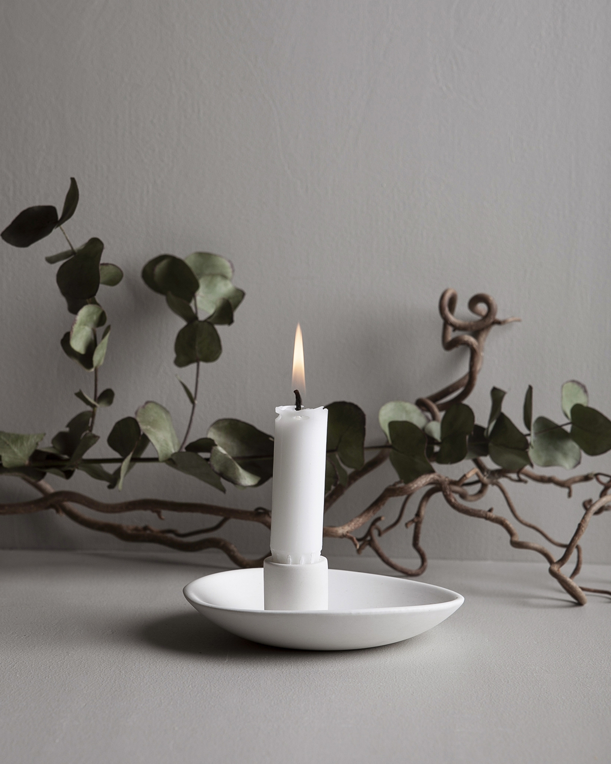 Storefactory - Kerzenhalter Ekby S - Weiß Storefactory - Kerzenhalter Ekby S - Weiß
