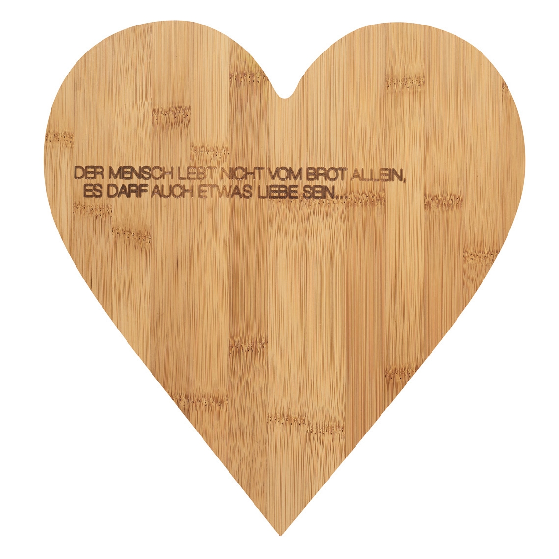 Räder Design - Schneidebrett mittel "Der Mensch lebt nicht vom" Räder Design - Schneidebrett mittel "Der Mensch lebt nicht vom"