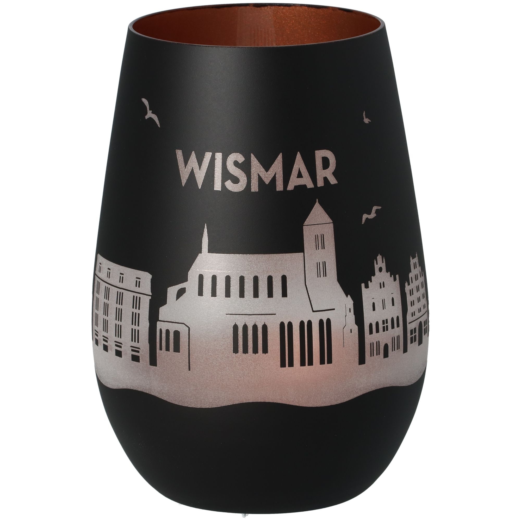 Windlicht Skyline Wismar Schwarz/Bronze Windlicht Skyline Wismar Schwarz/Bronze