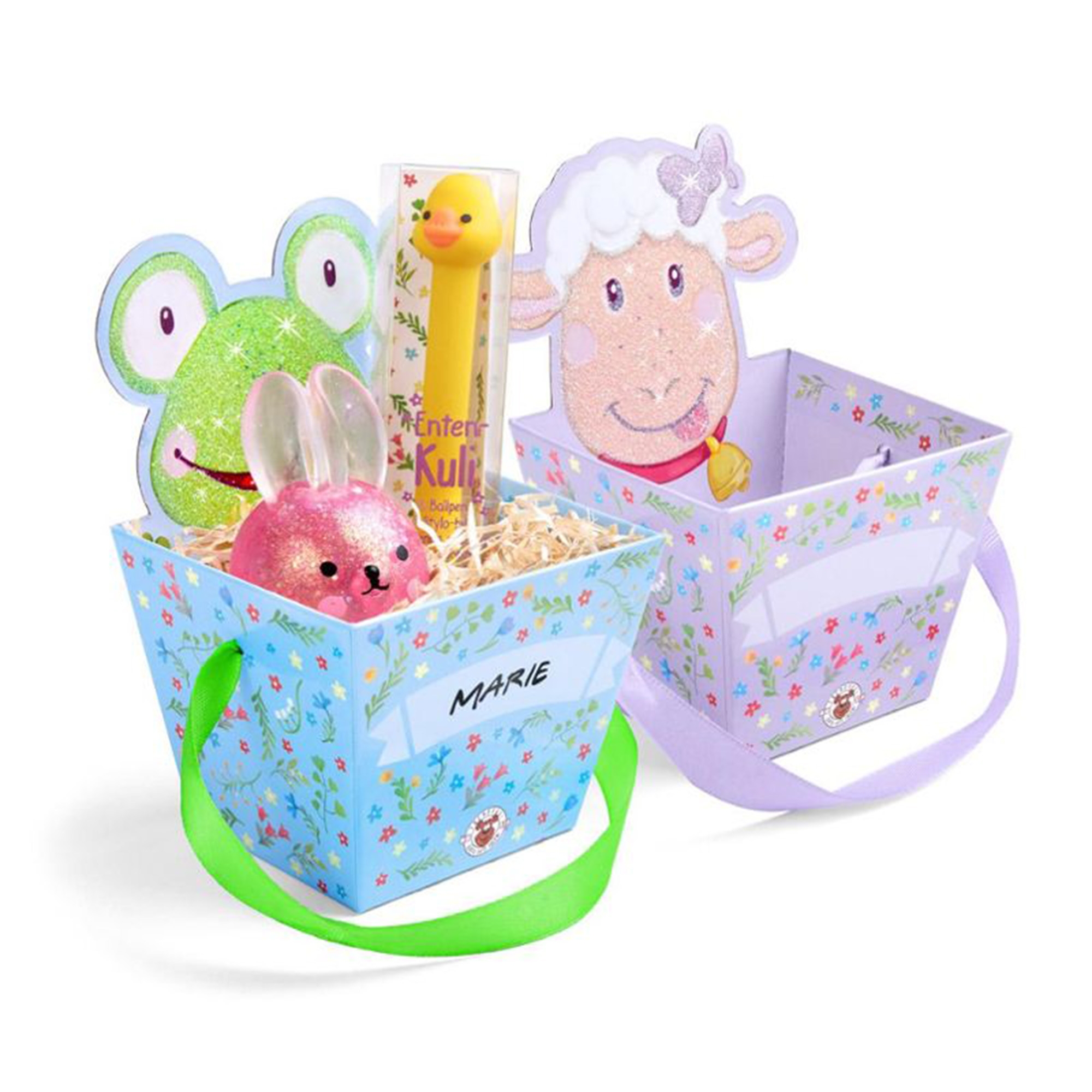 Glitzer Geschenkkörbchen