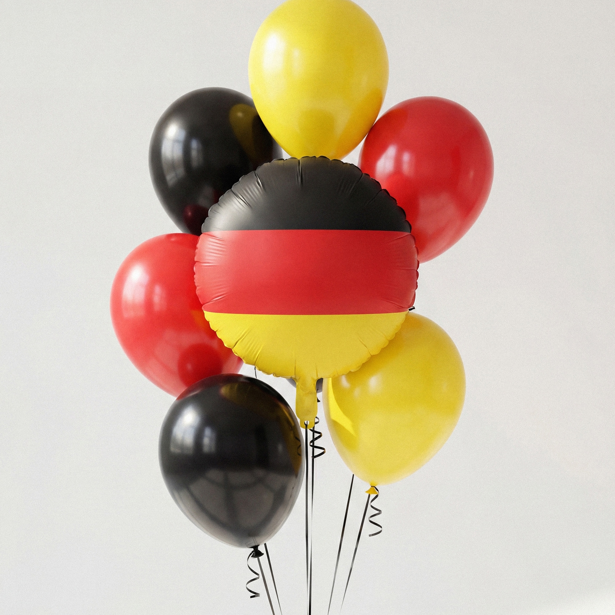 Ballons, Aufblasbare, Deutschland Flagge, Party-Deko, Heliumballons