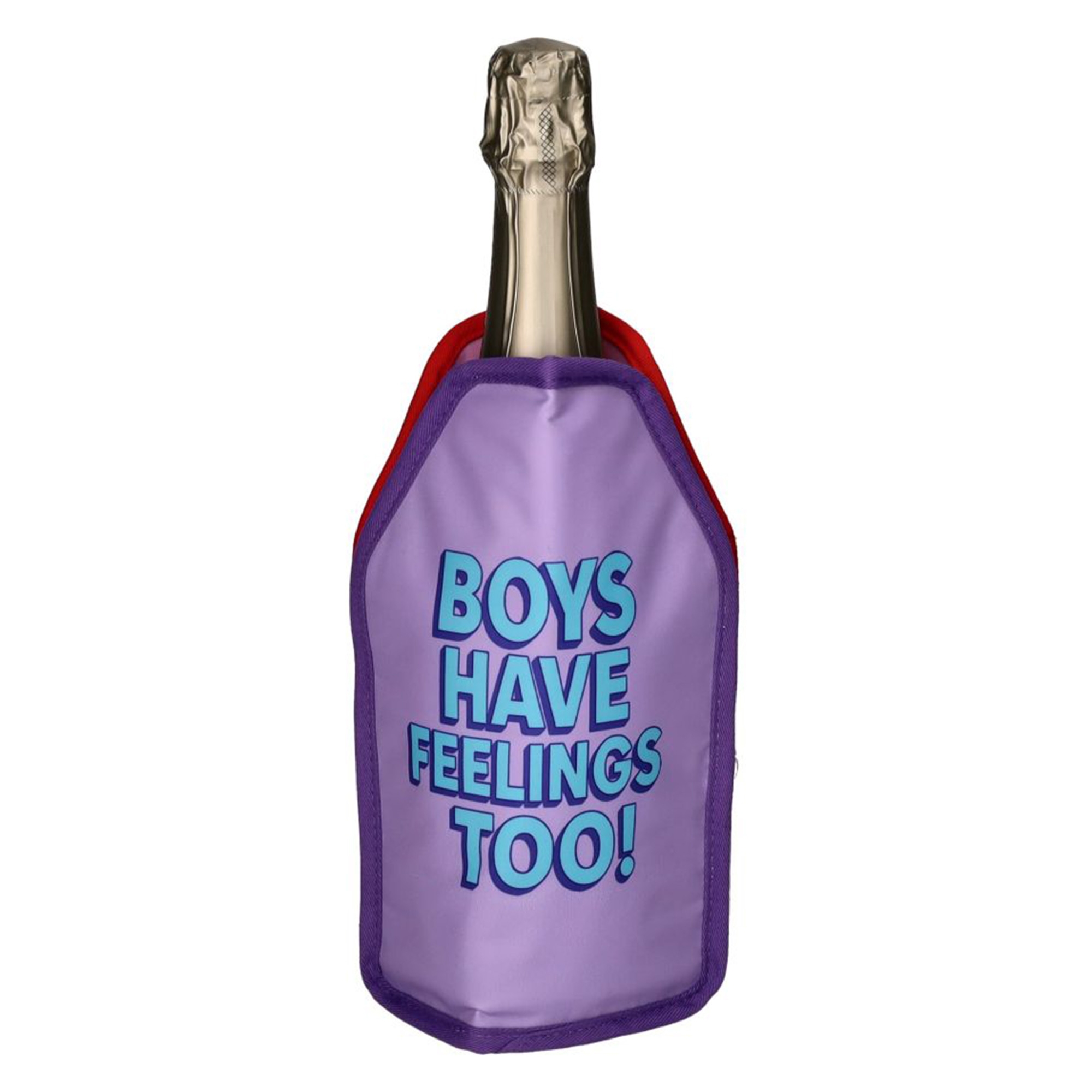 Kühlmanschette "Girls & Boys" Flasche, Erste Hilfe, Schnaps, Wein, Weinflasche