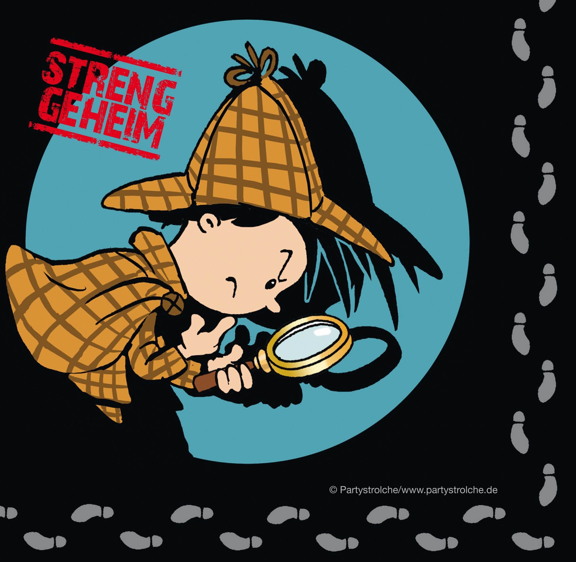 Detektiv Flo - 20 Servietten Detektiv Flo - 20 Servietten