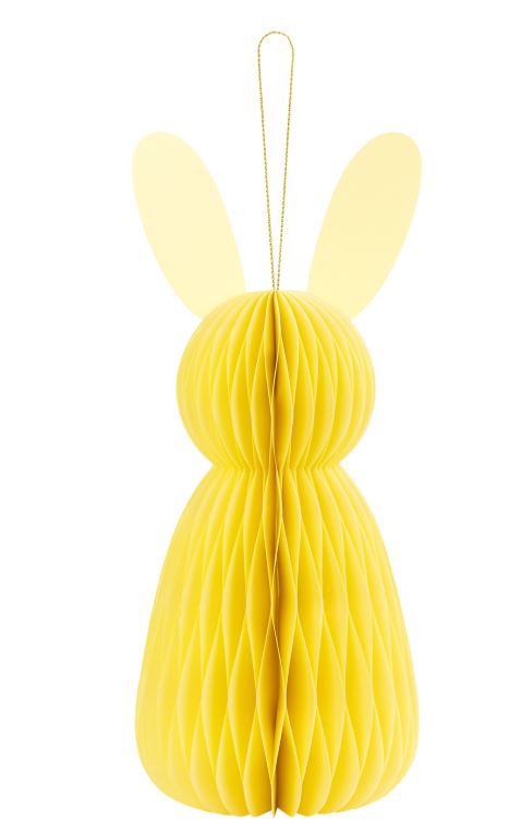 Wabenball "Osterhase" Gelb Wabenball "Osterhase" Gelb