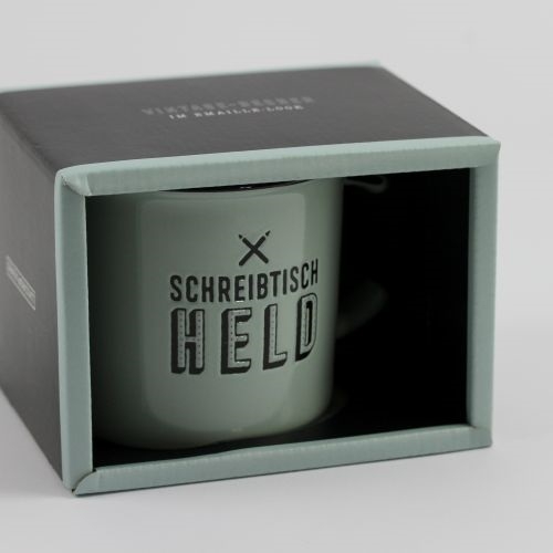 Becher Vintage "Schreibtischheld" Becher Vintage "Schreibtischheld"