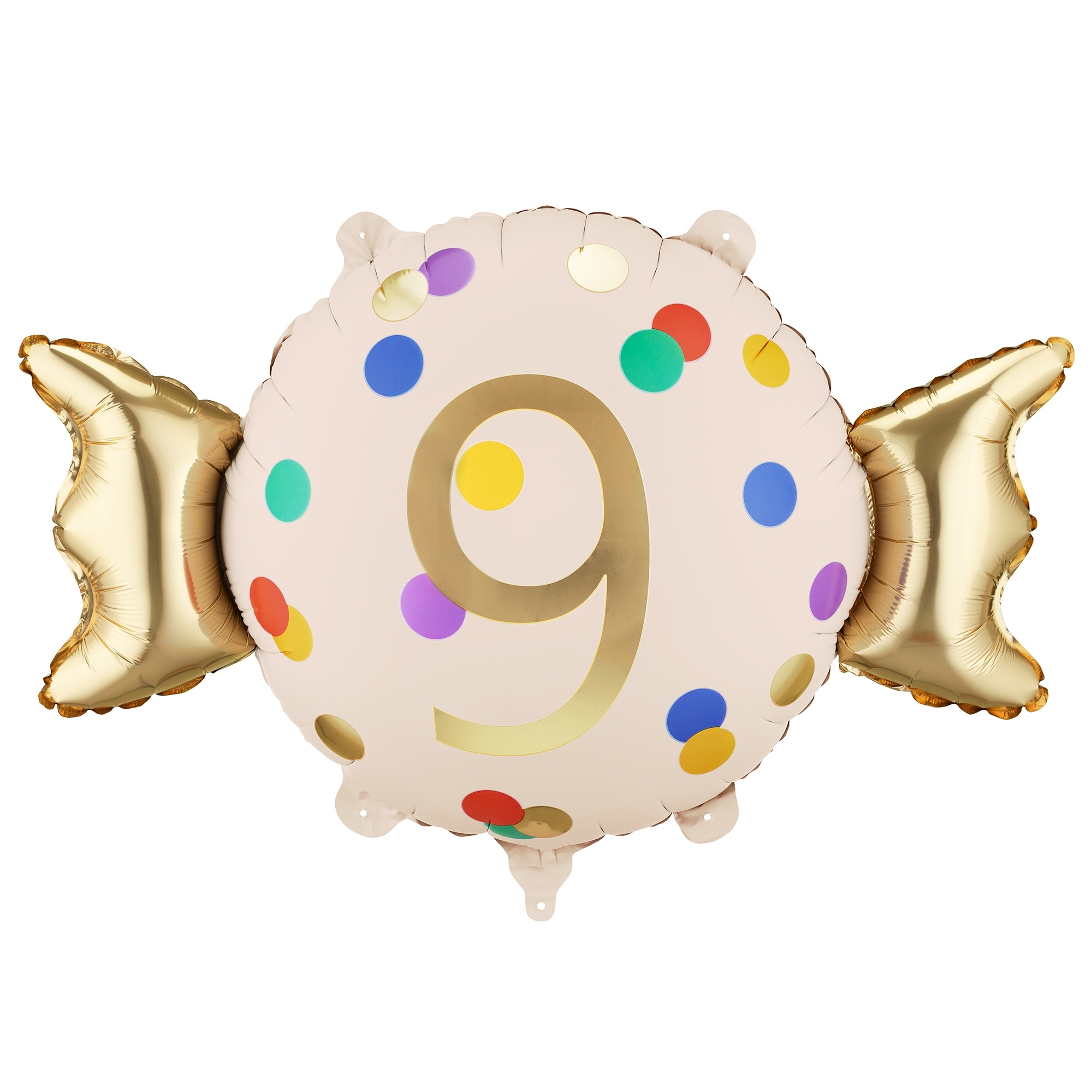 Folienballon Bonbon "9" 60cm