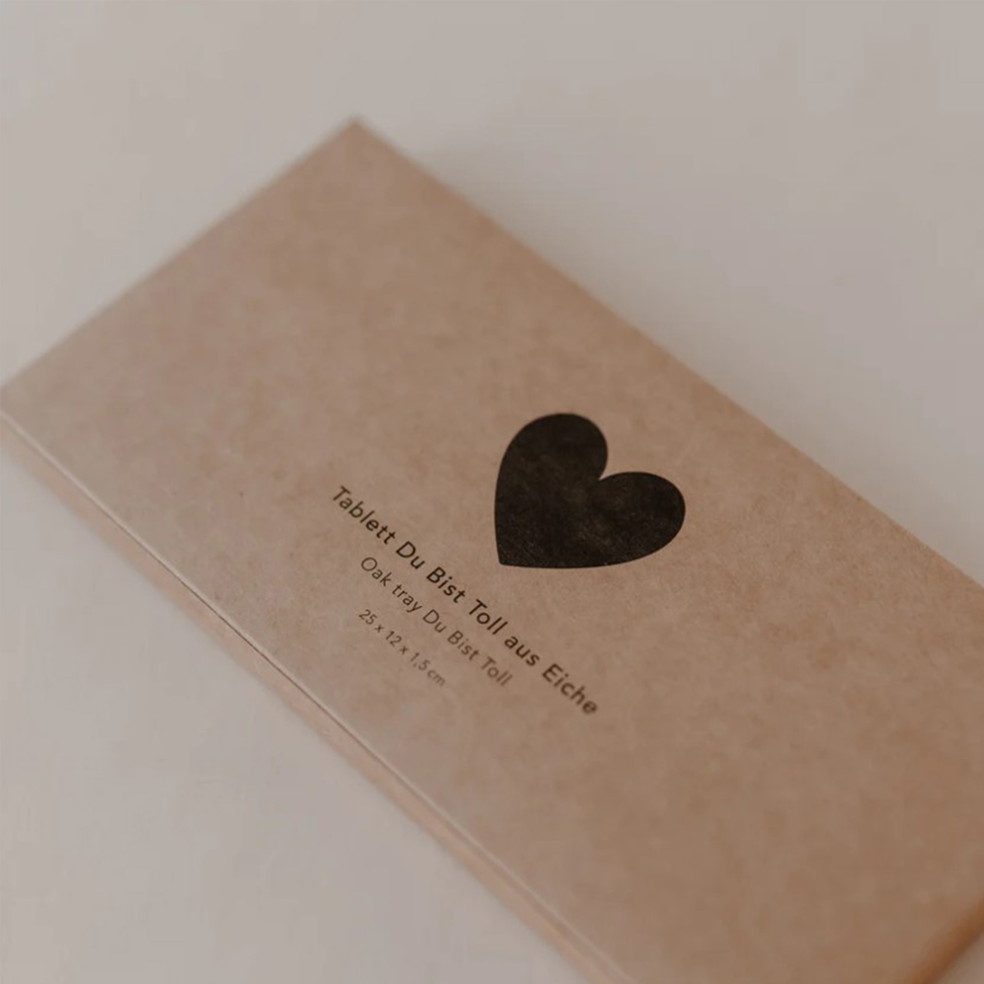 Eulenschnitt - Tablett "Du bist toll" Eulenschnitt - Tablett "Du bist toll"