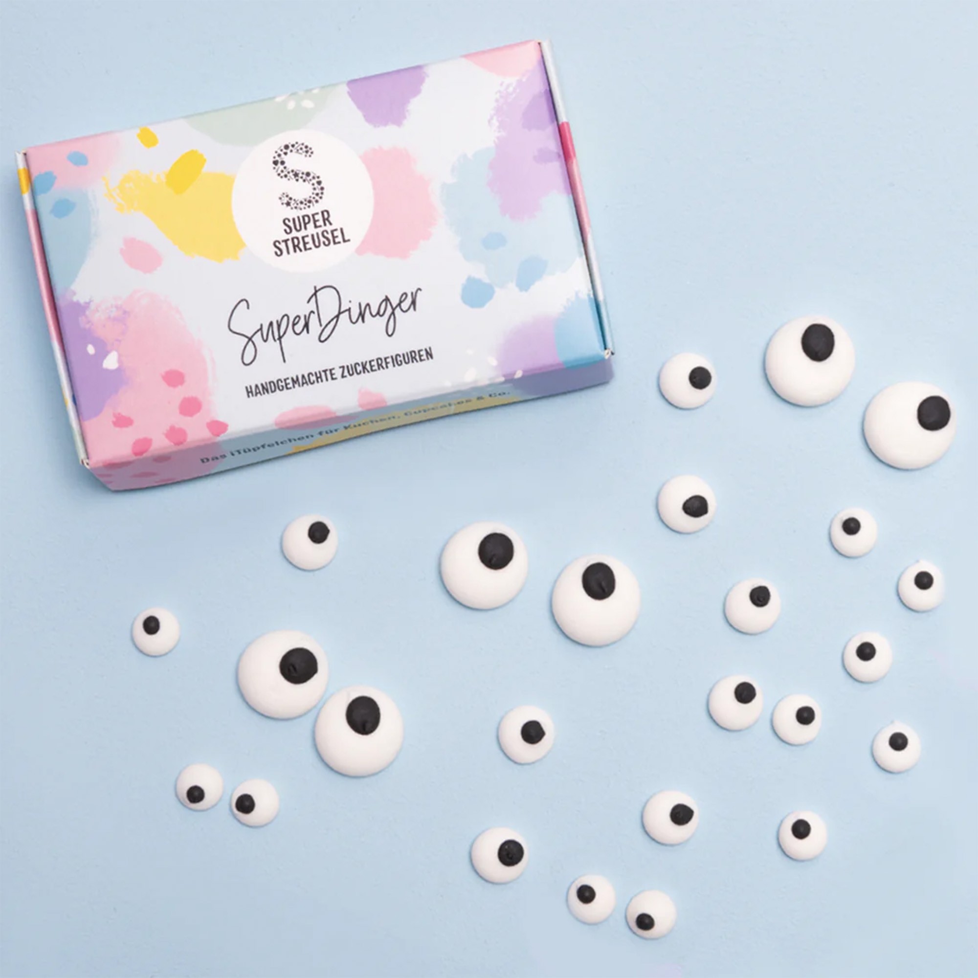 Super Streusel SuperDinger KullerAugen Papier