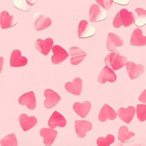 herz, herzen, papierherzen, rosa, hintergrund
