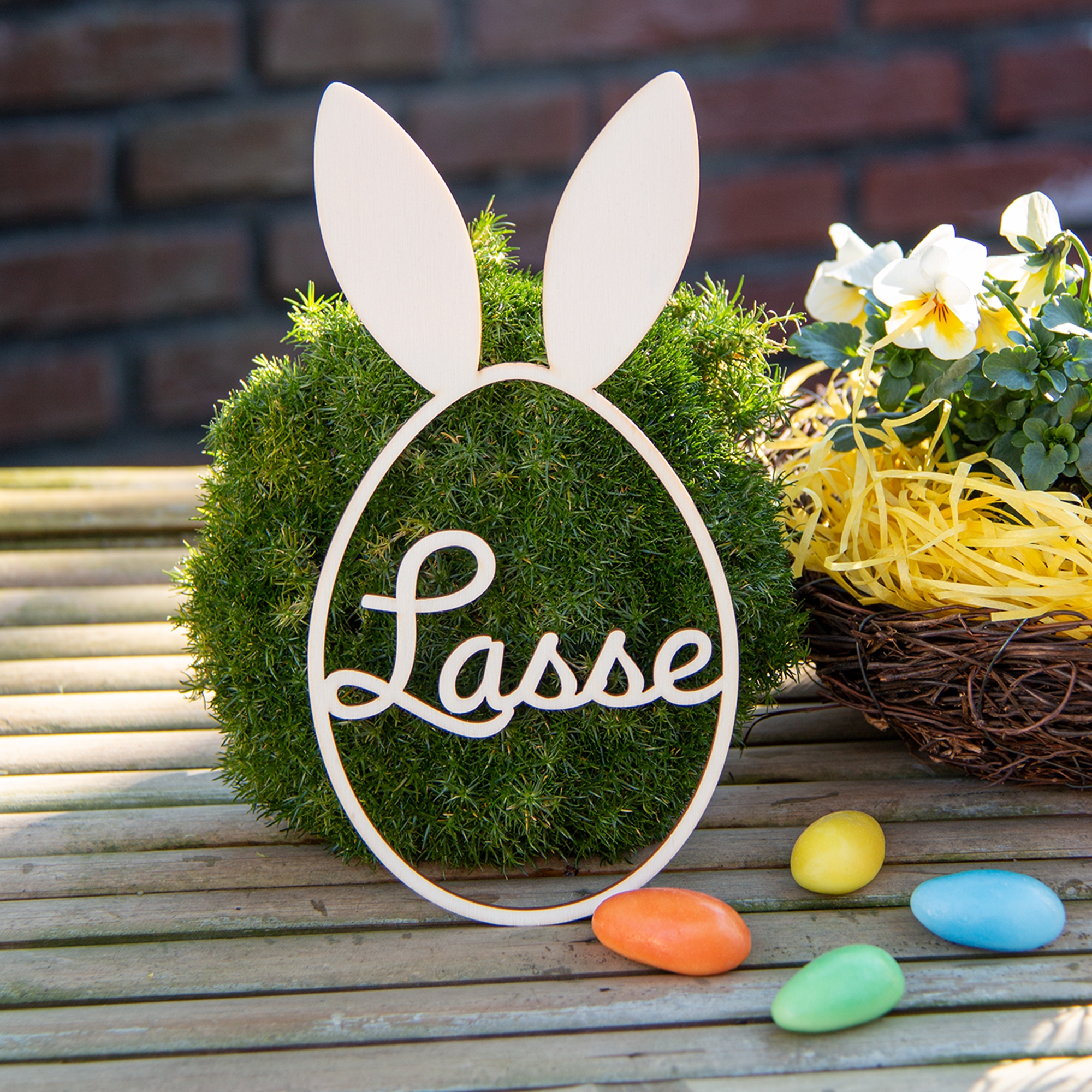 Anhänger Osterei 19 cm Anhänger Osterei 19 cm