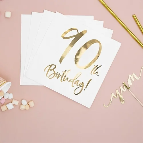 karte, Geburtstagskarte, 10. Geburtstag, Goldfolie, Konfetti