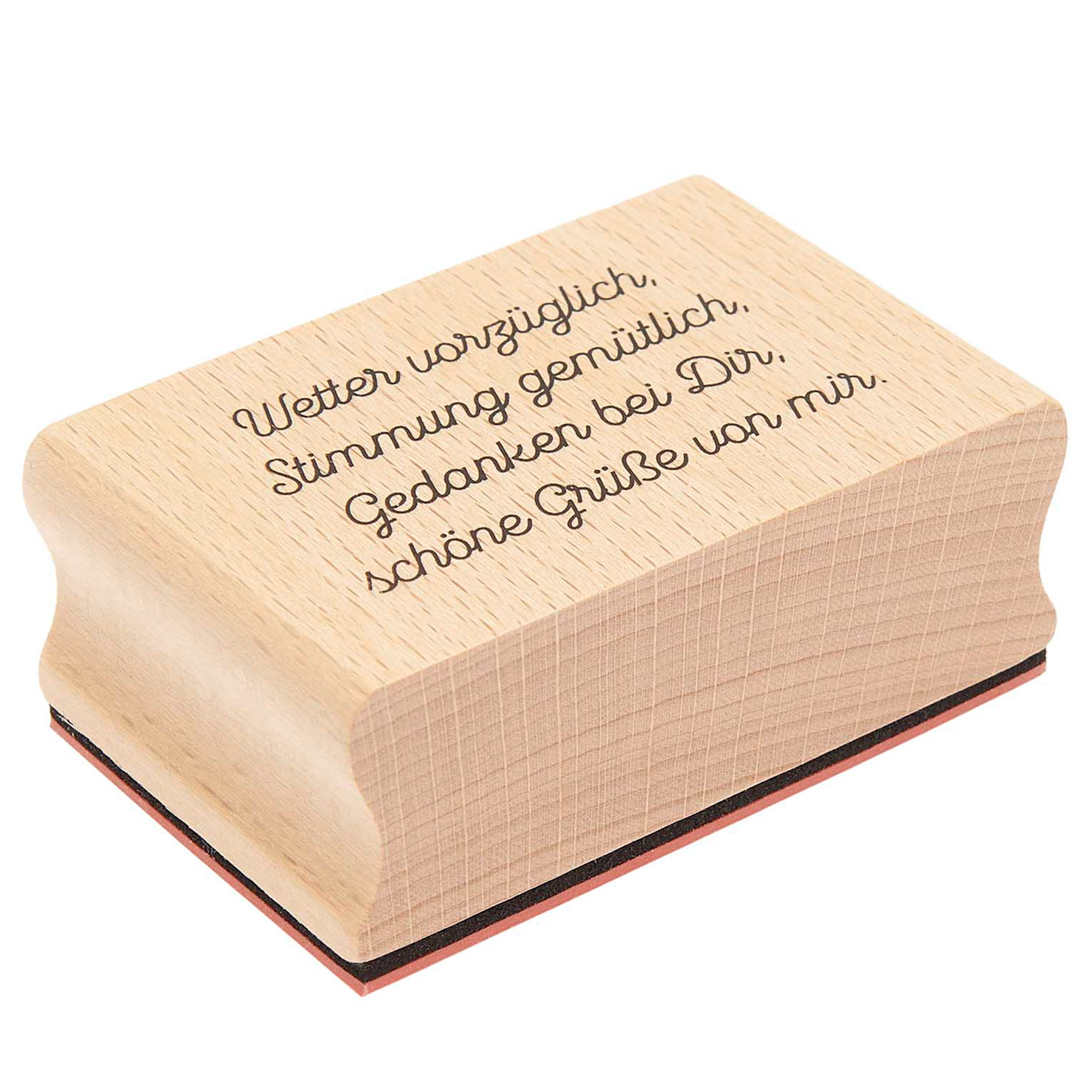 Stempel "Grüße von mir" Buch, Veröffentlichung