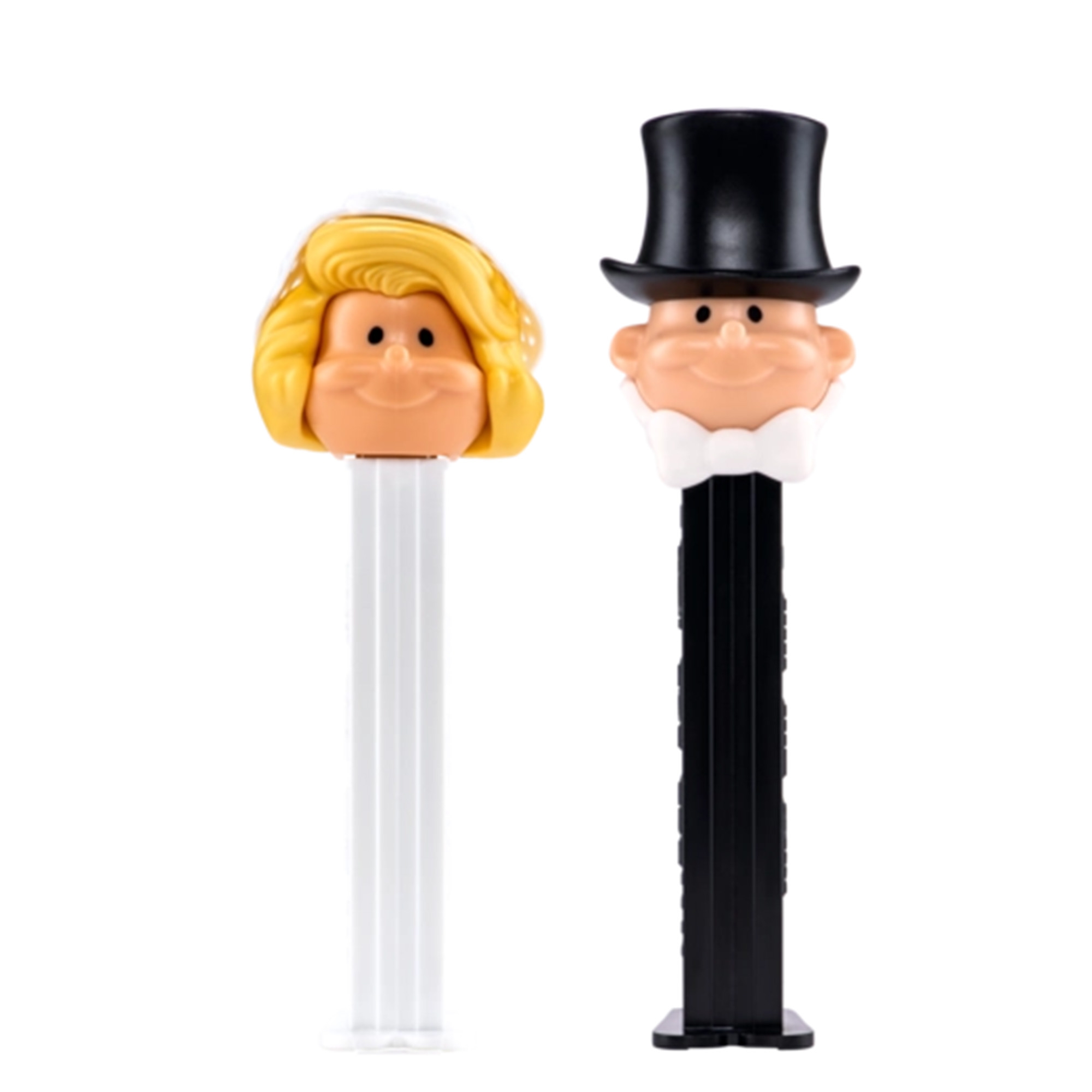 PEZ - Brautpaar inklusive Bonbons "Braut blond & Bräutigam" Spender & Bonbons PEZ - Brautpaar inklusive Bonbons "Braut blond & Bräutigam" Spender & Bonbons