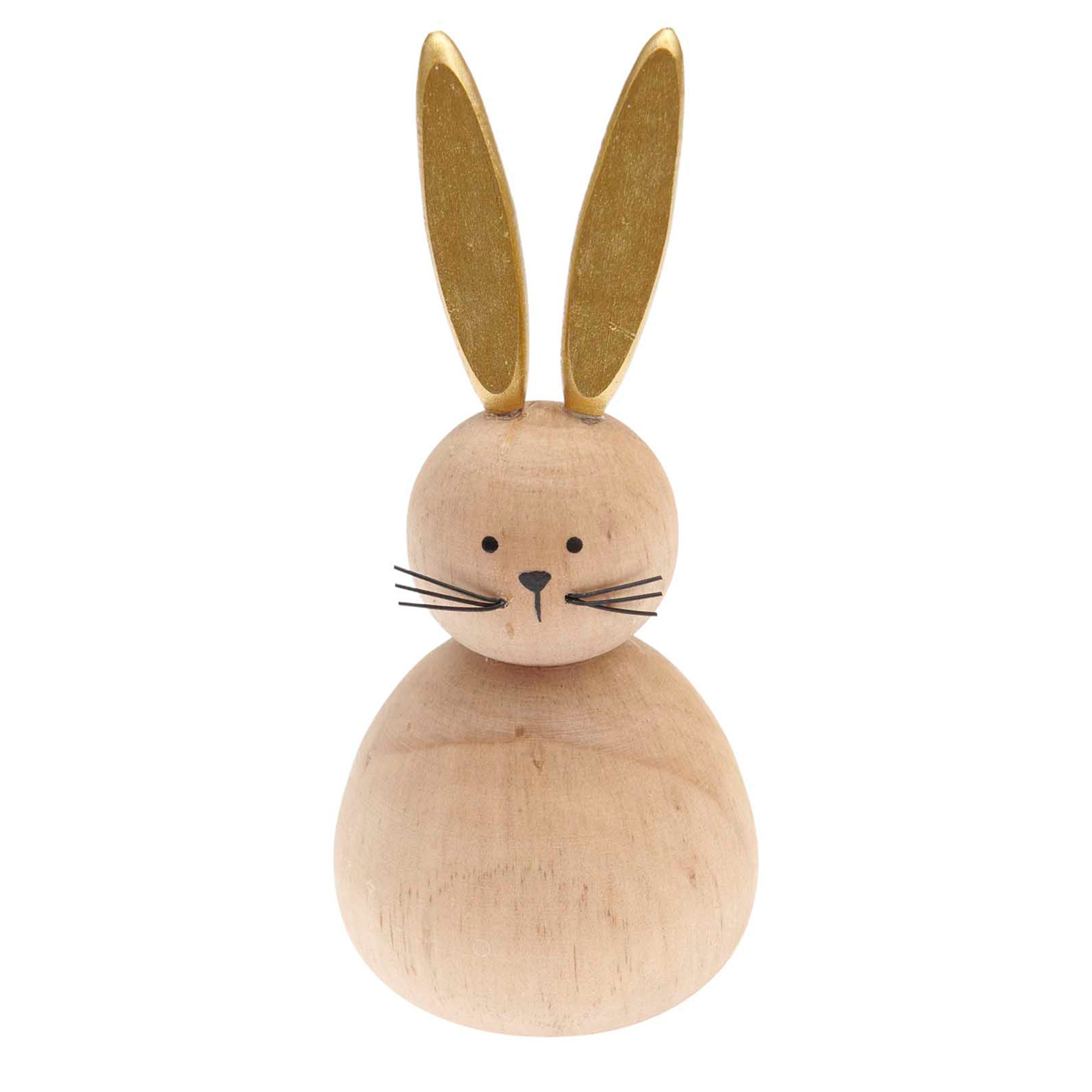 Holzfigur "Hase" 13 cm