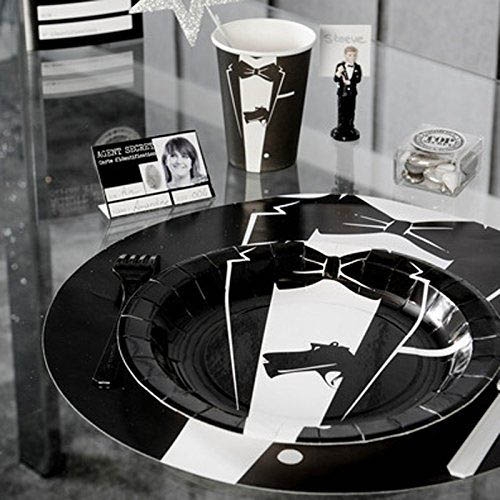 Agent 007 - 6 Platzsets Agent 007 - 6 Platzsets