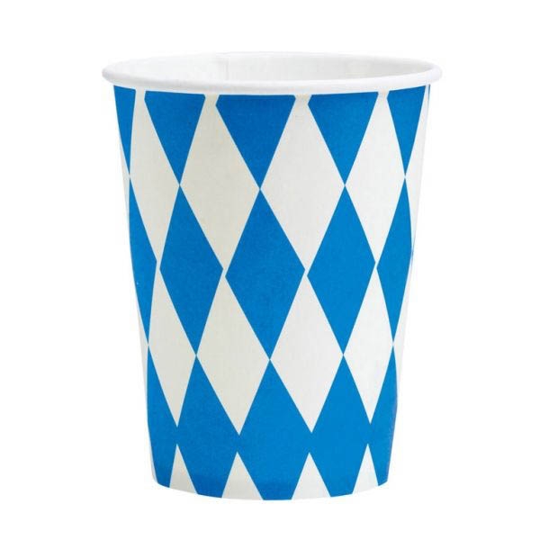 Oktoberfest - 8 Pappbecher
