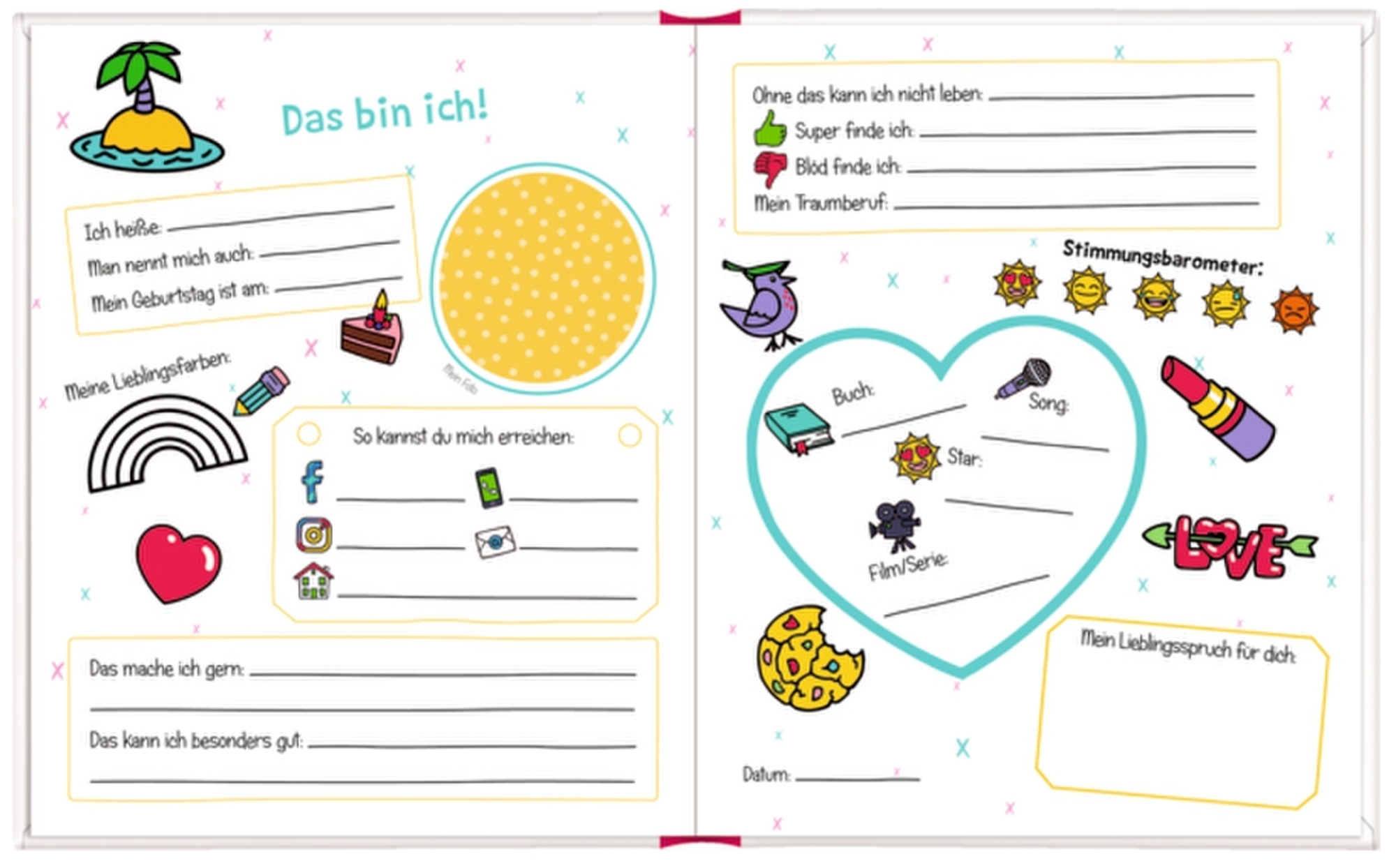 Freundebuch "Meine Freunde" Freundebuch "Meine Freunde"