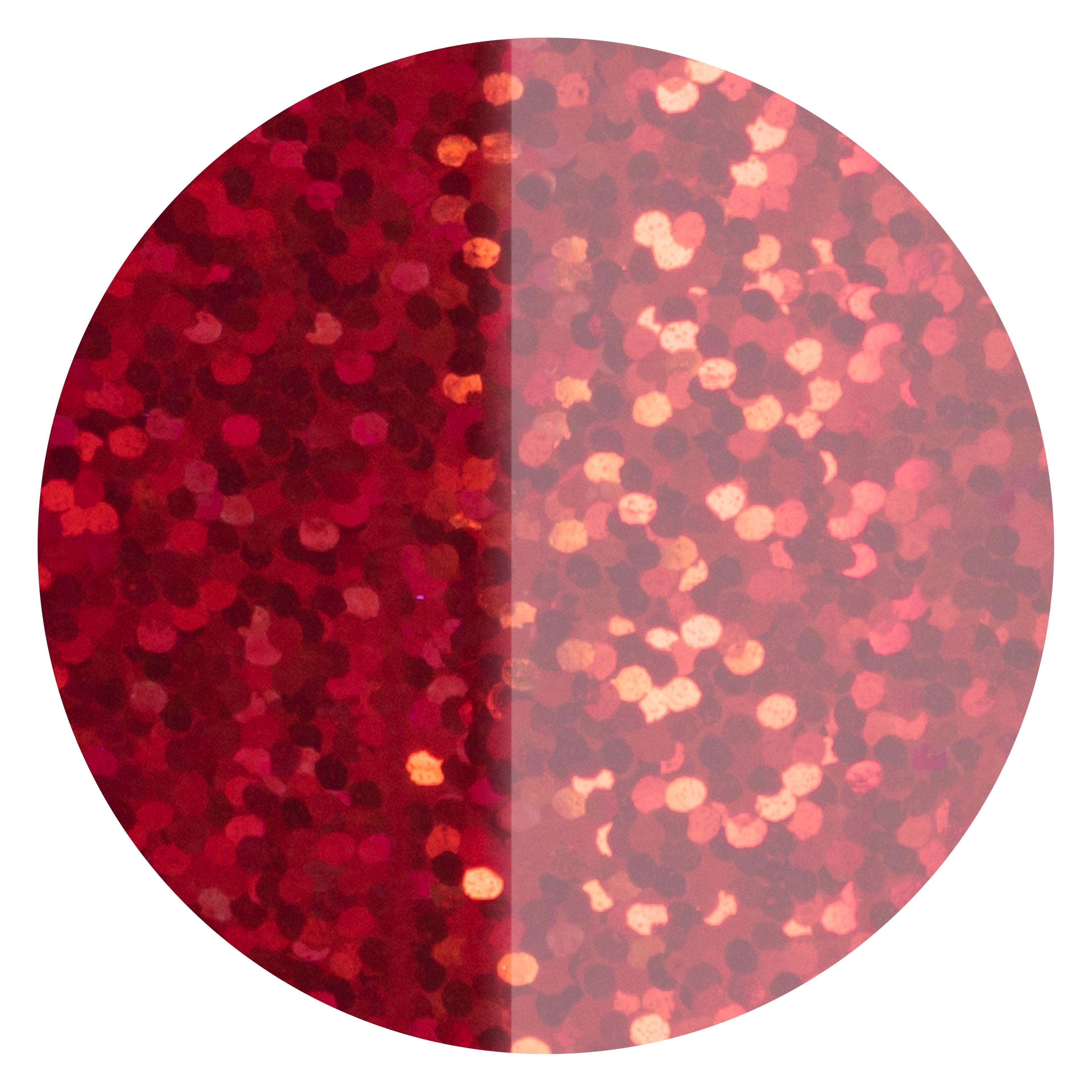 Folienkonfetti 2cm Rund 15g Holo Rot