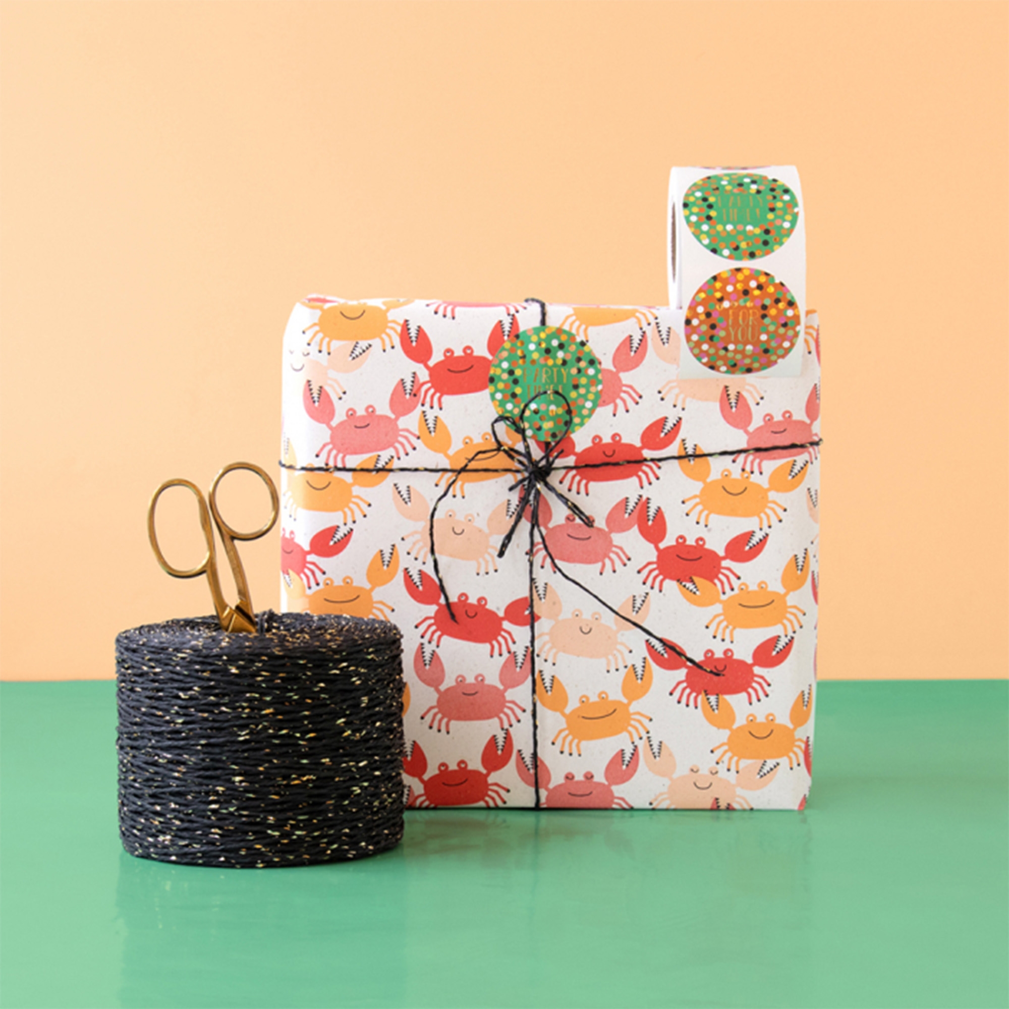 Geschenkpapier "Krebse" 3 m Geschenkpapier "Krebse" 3 m