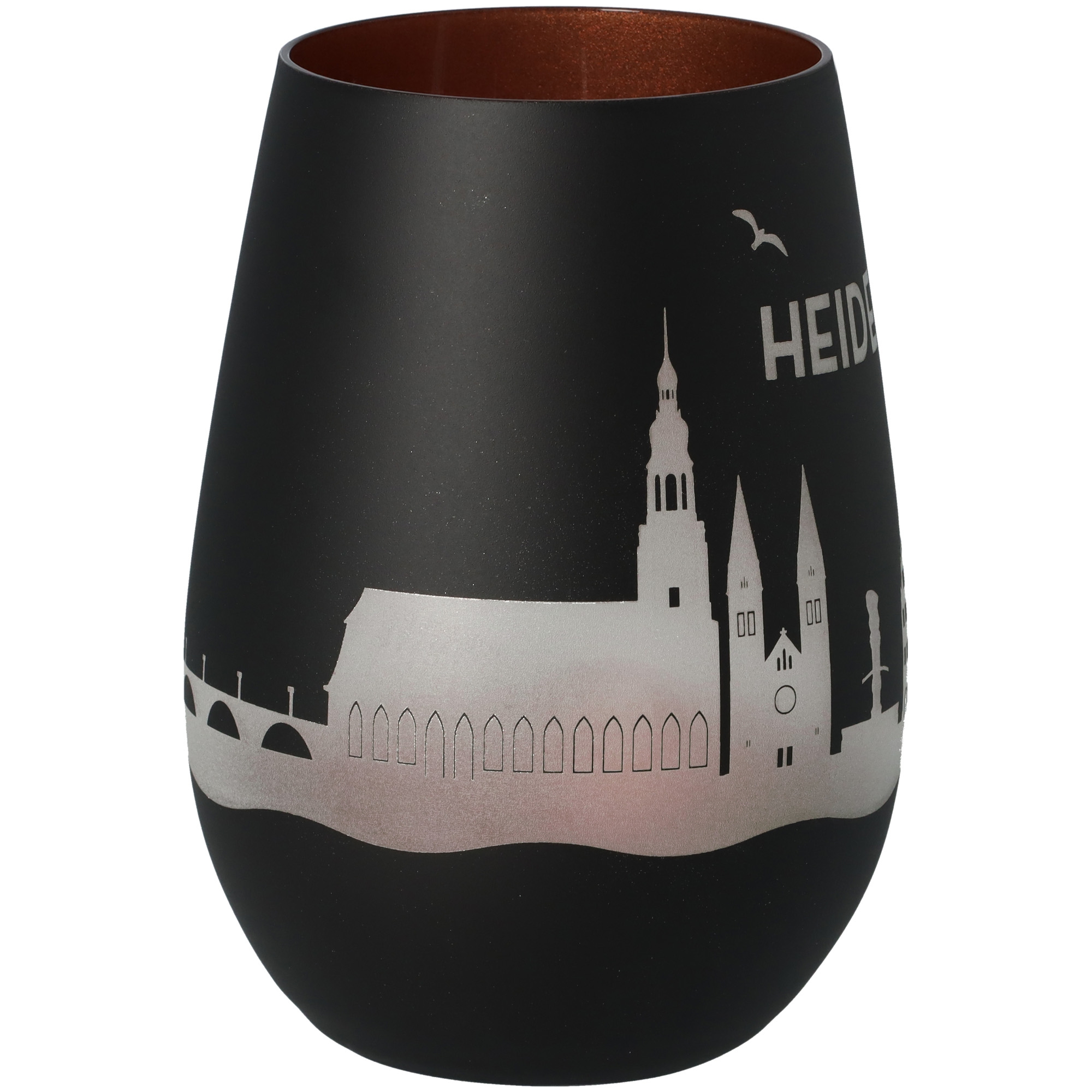 Windlicht Skyline Heidelberg Schwarz/Bronze Windlicht Skyline Heidelberg Schwarz/Bronze