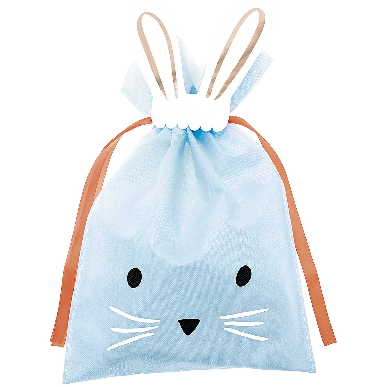 Geschenktasche "Hase" Blau, groß