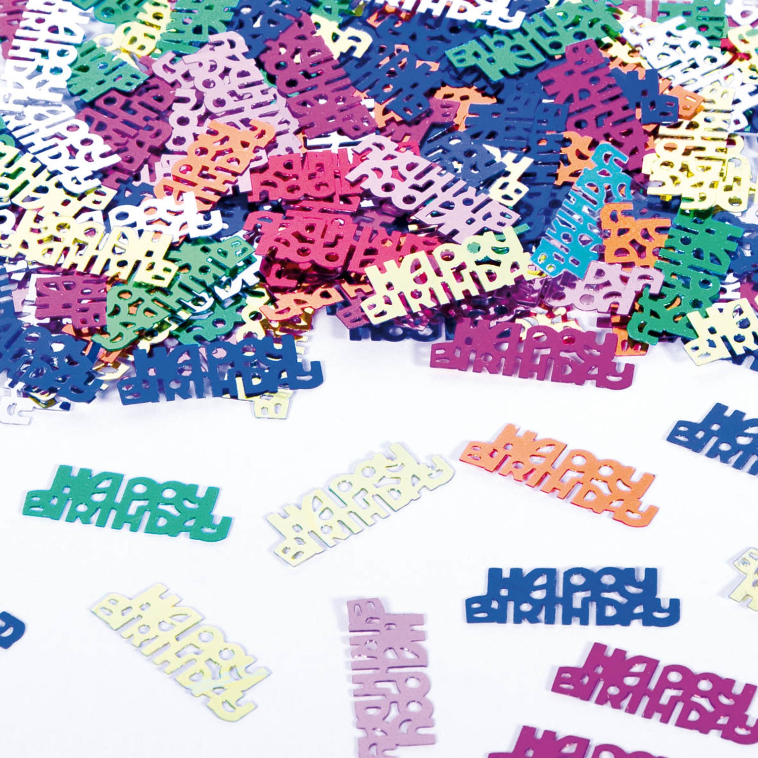 Konfetti "Happy Birthday", Bunt 14 g Konfetti "Happy Birthday", Bunt 14 g