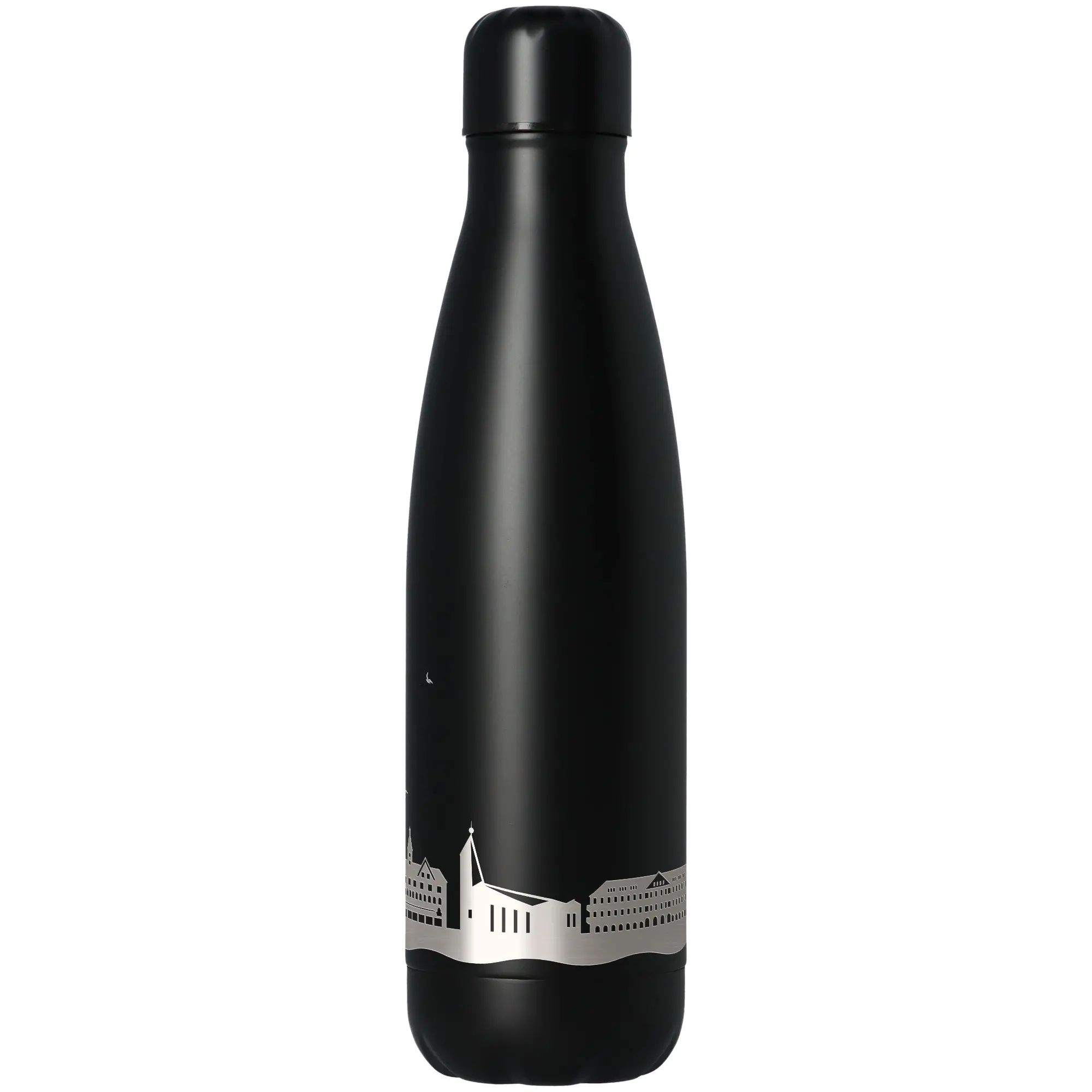 Trinkflasche Skyline Kühlungsborn Schwarz 500ml