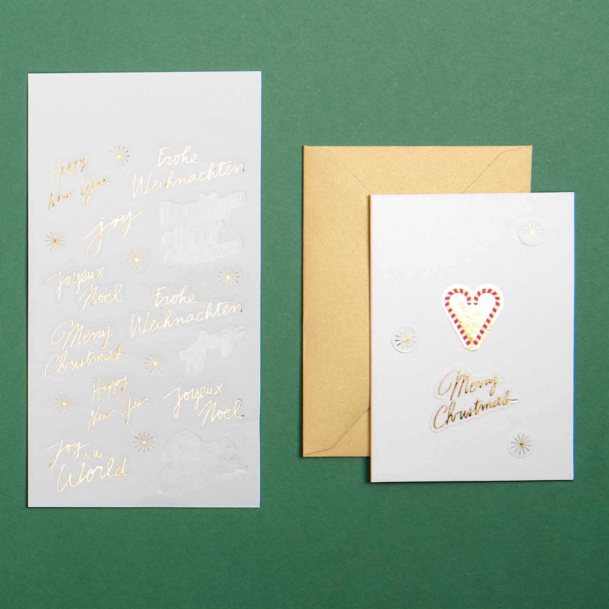 Sticker Christmas Rocks, 4 Blätter Sticker Christmas Rocks, 4 Blätter