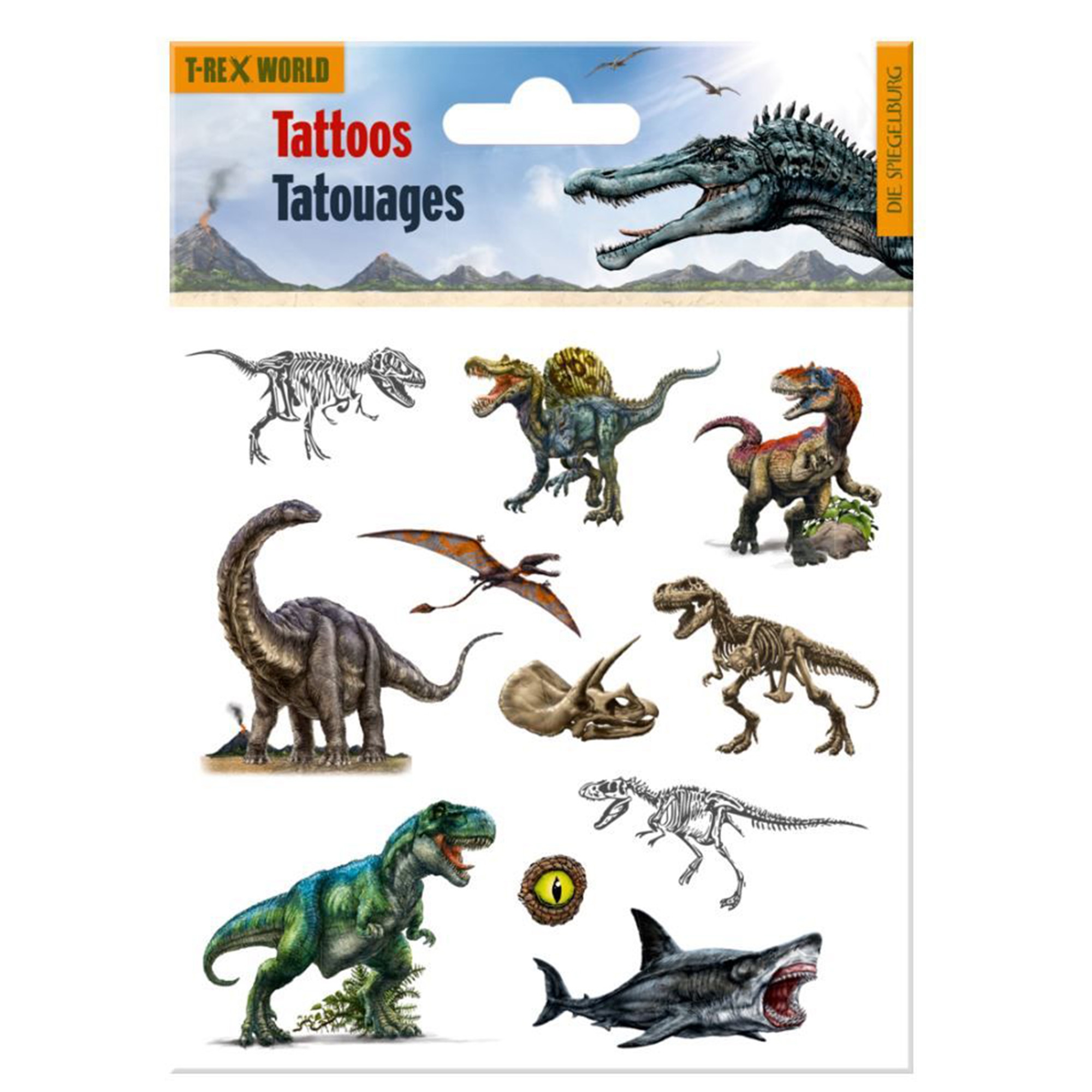 11 Sticker "Dinosaurier"
