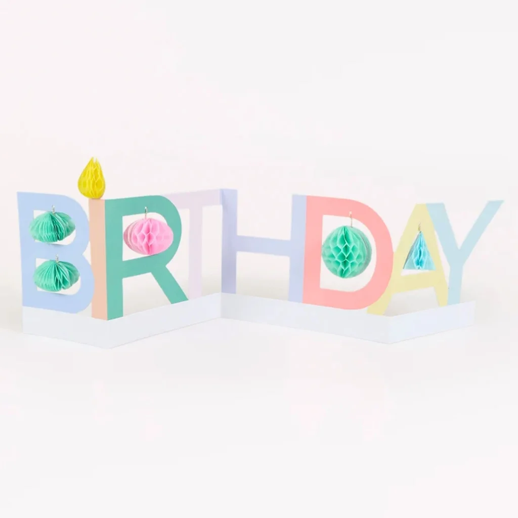 Geburtstag, Dekoration, Papier