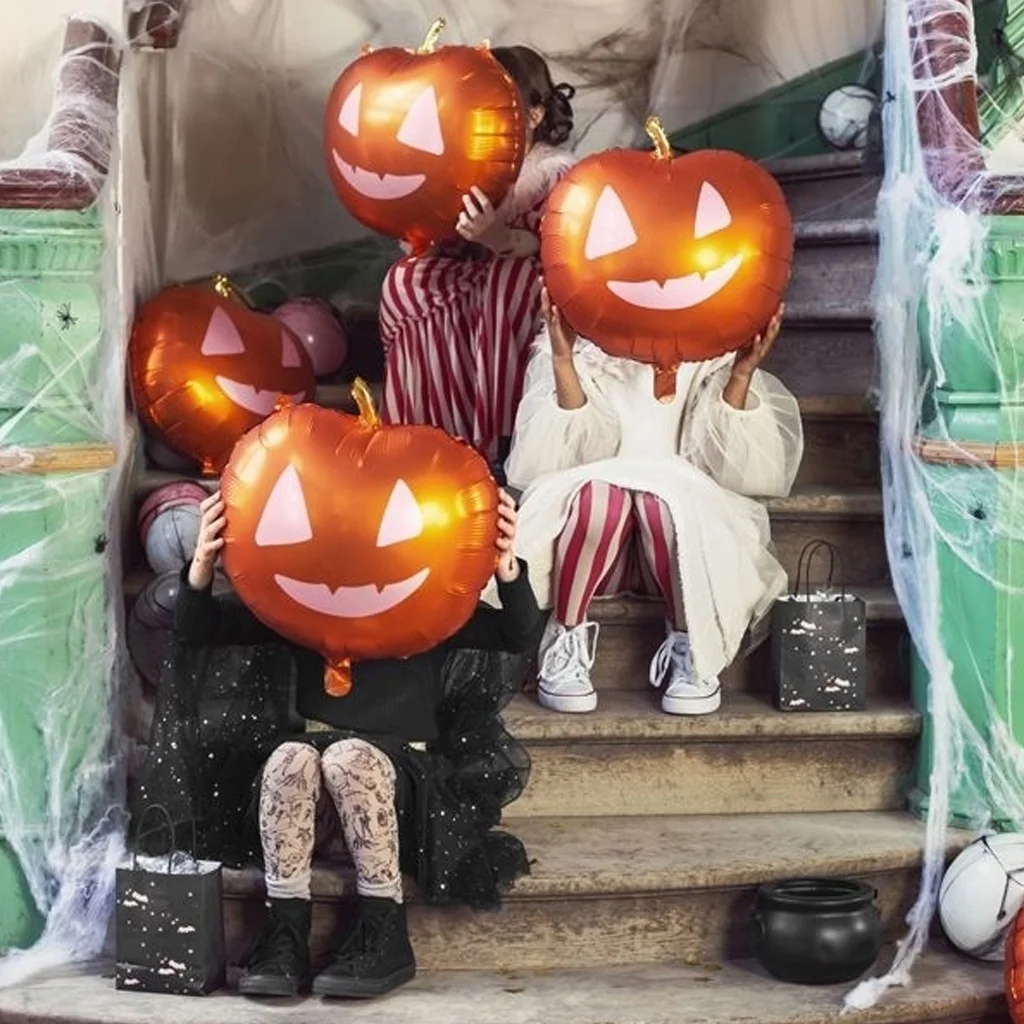 Kürbisballon, Jack-o'-lantern, Halloween, Kostüm, Party-Dekoration