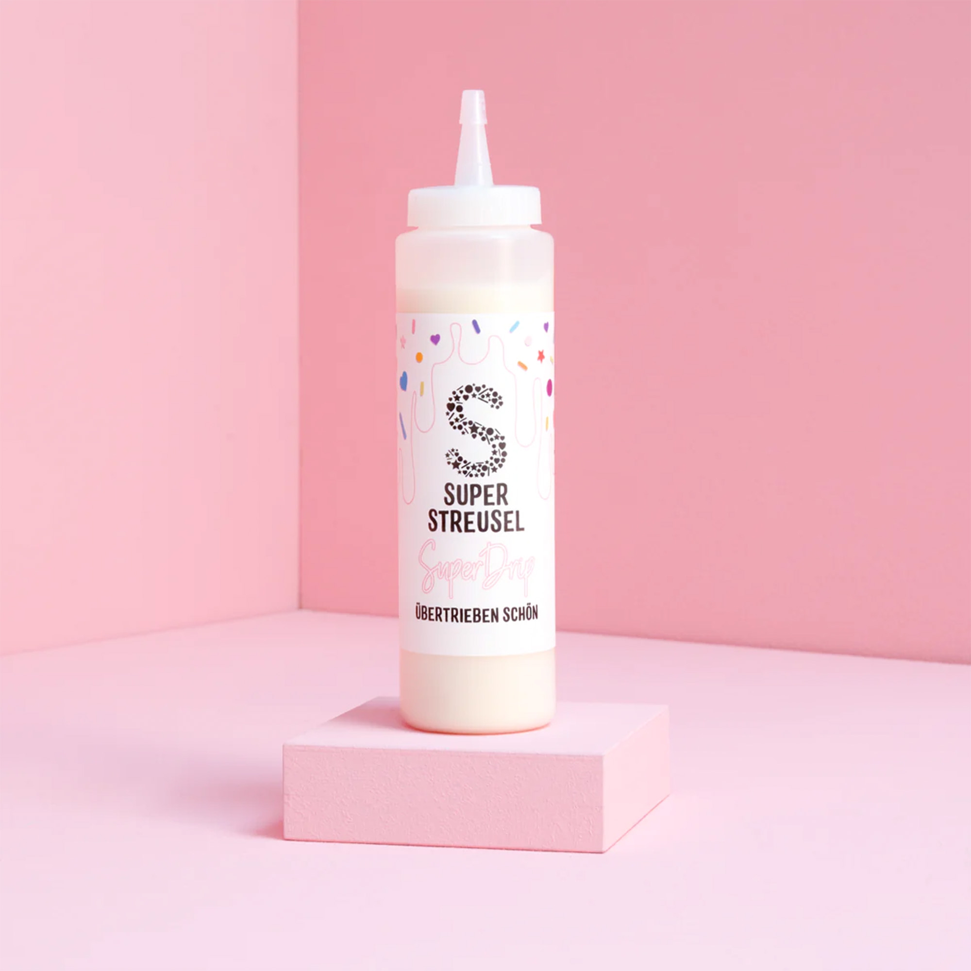 Super Streusel SuperDrip Weiß 300 g Flasche