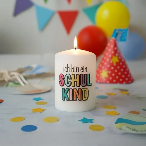 Schulkind, Kandl, Kerze, Birthday, Party