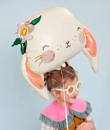 Folienballon "Häschen" 50x45cm Folienballon "Häschen" 50x45cm