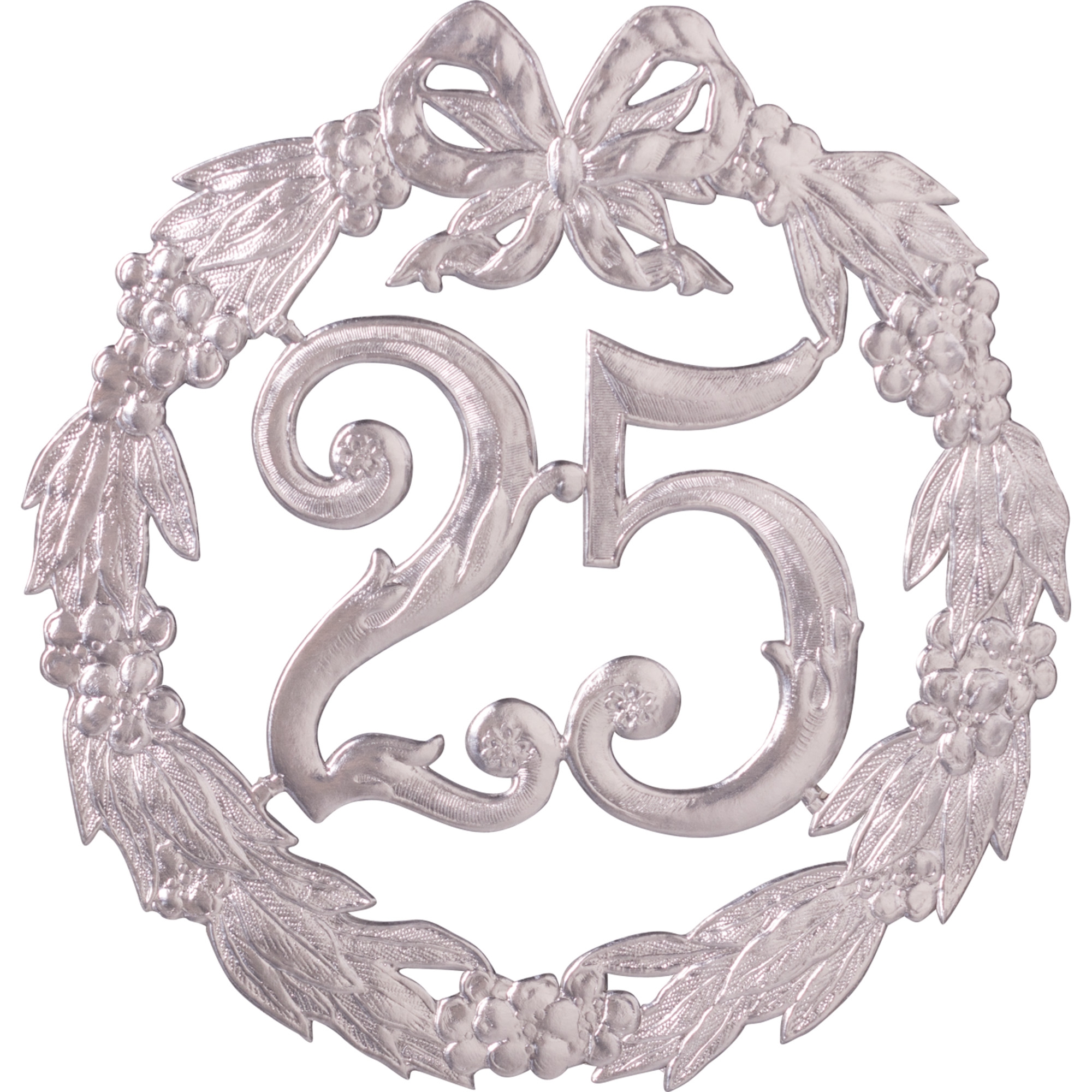 Jubiläumszahl Silber "25" Zubehor