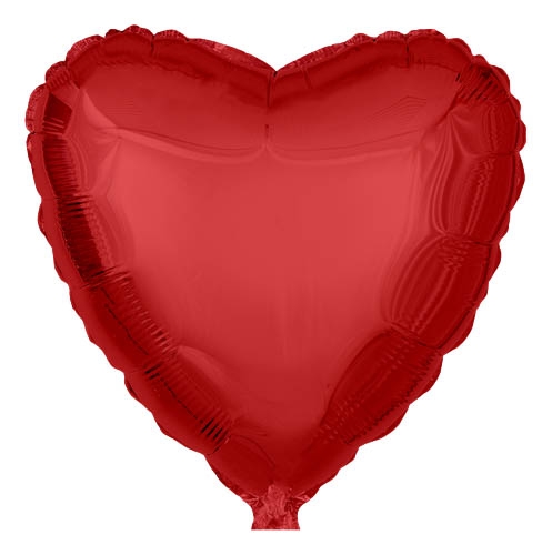 Folienballon Herz Rot 45cm