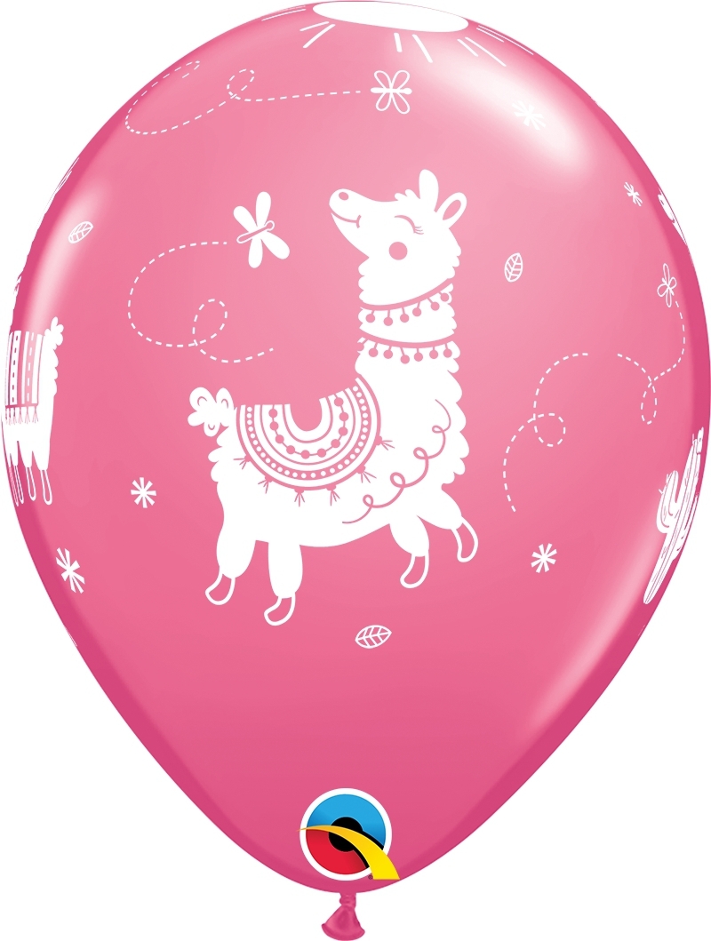 Qualatex Latexballon Lamas verschiedene Farben Ø 30cm Qualatex Latexballon Lamas verschiedene Farben Ø 30cm