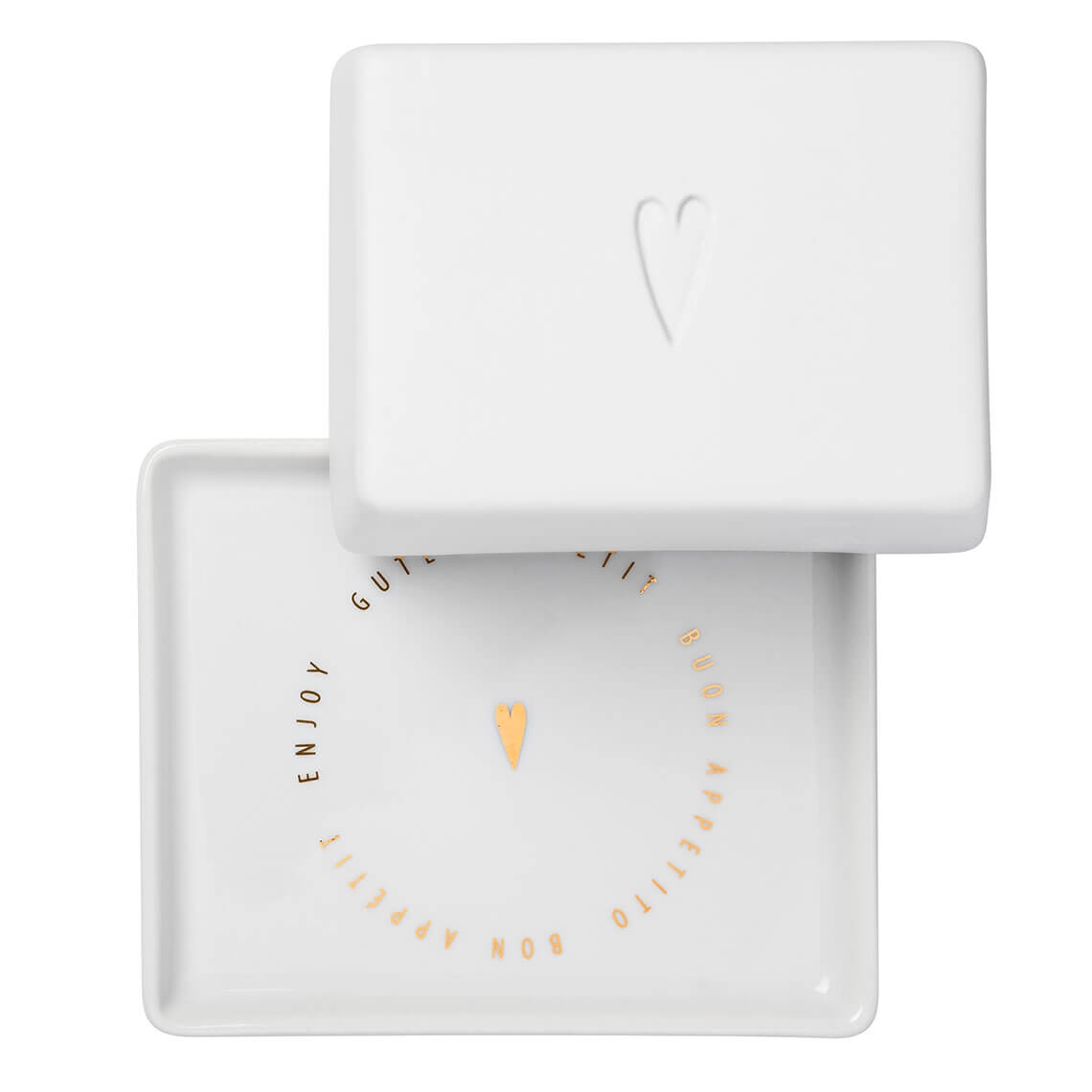 Räder Design - Kleine Butterdose "Herz"