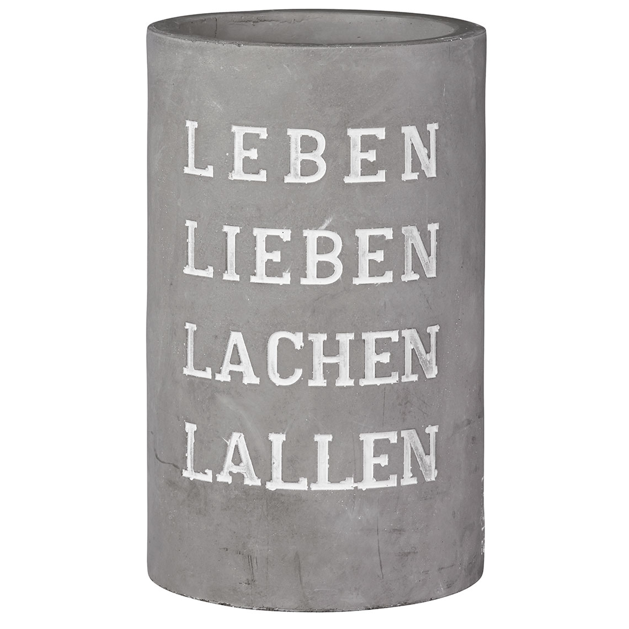 Räder Design - Weinkühler "Lieben, Leben..."