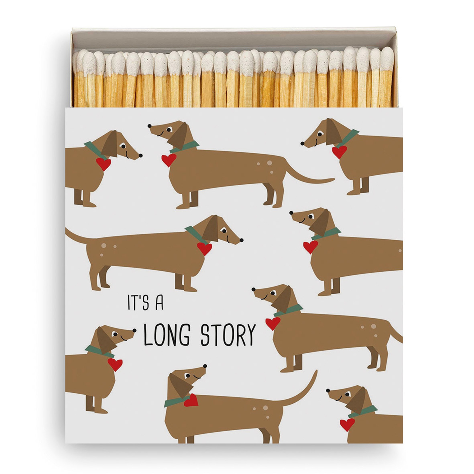 120 Streichhölzer "Long Story" Pinsel, Gerät, Werkzeug