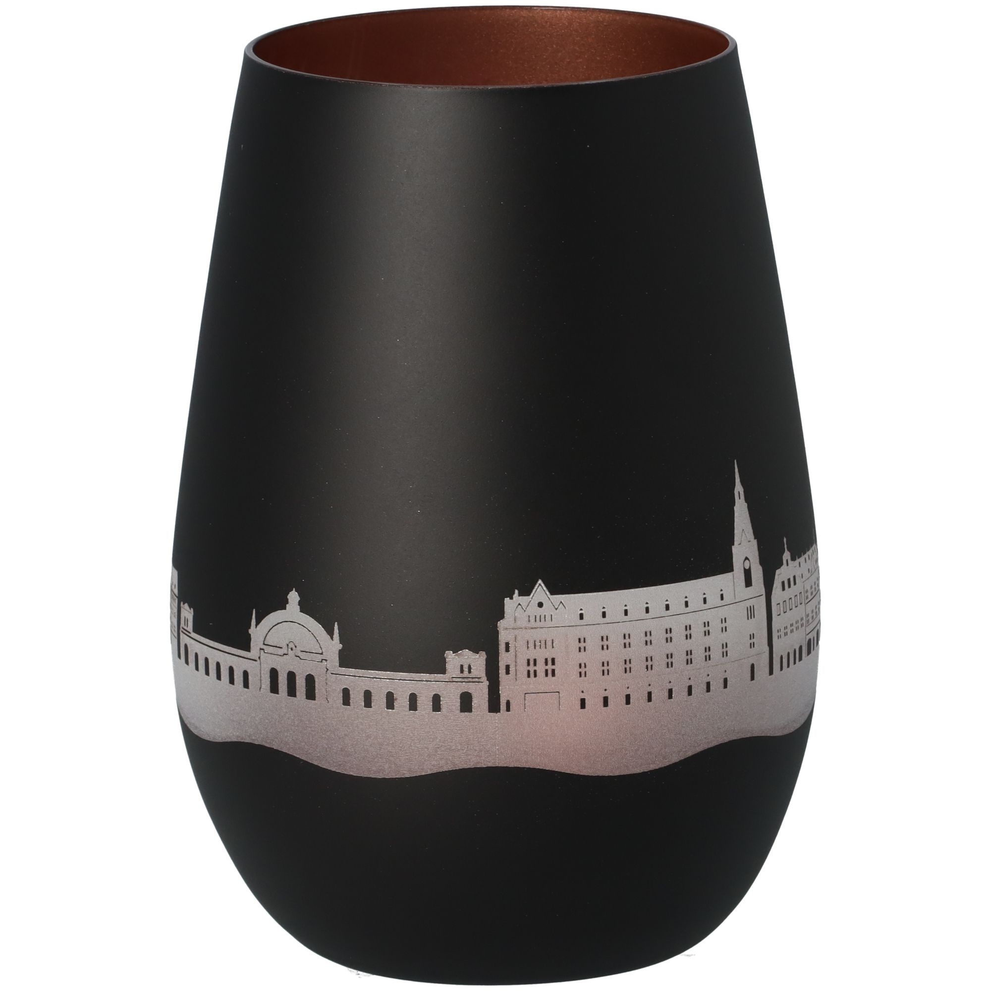 Windlicht Skyline Erfurt Schwarz/Bronze Windlicht Skyline Erfurt Schwarz/Bronze