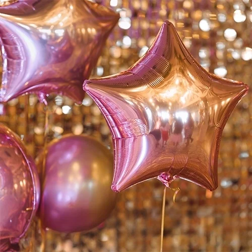 Ballon, Sternballon, Folienballon, Pinkelballon, Dekorationsgegenstand