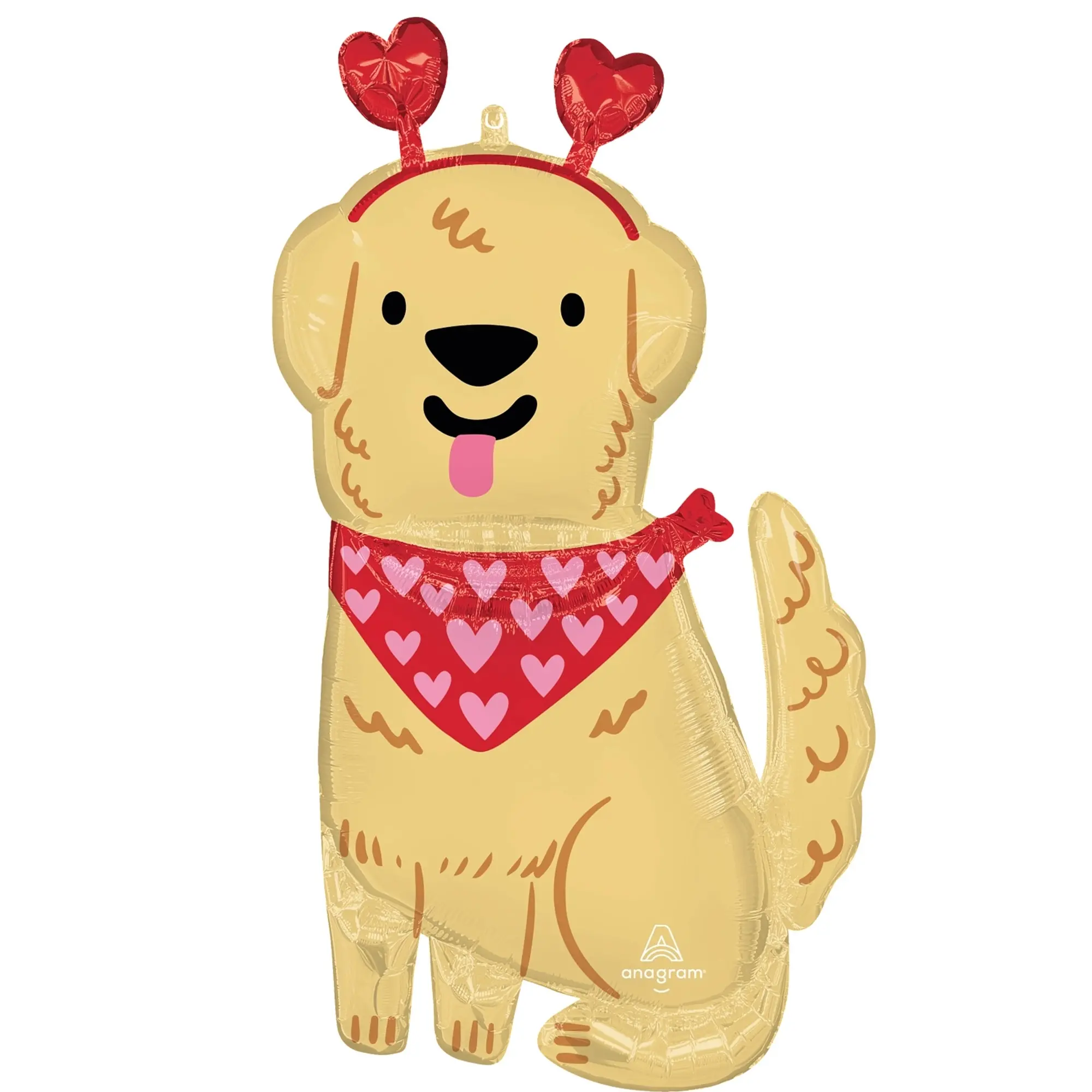 Folienballon "Süßer Hund" 85cm