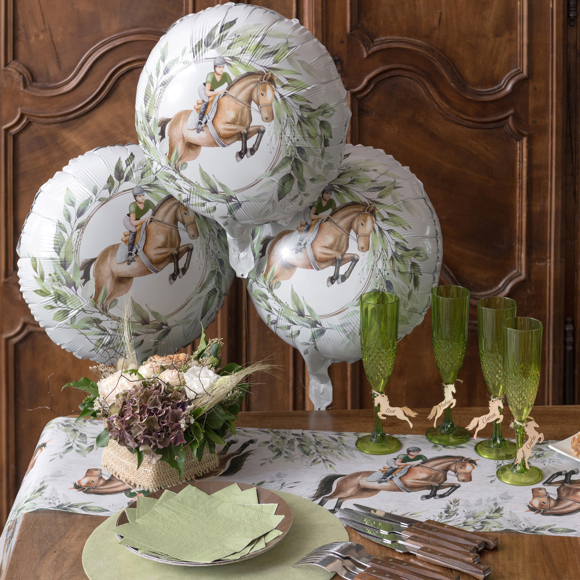 Folienballon "Pferd" 45cm