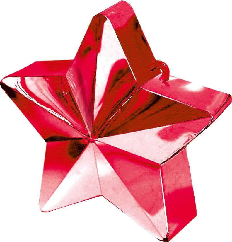 Ballongewicht Stern Rot Ballongewicht Stern Rot